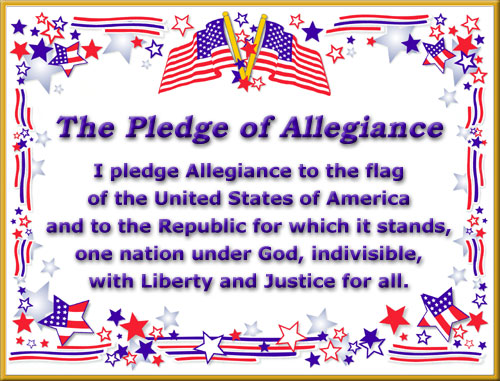 The Pledge of Allegiance