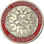 Wolf National Summertime Award Pin